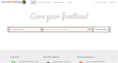 Desktop Screenshot of leisurerentalsdirect.com